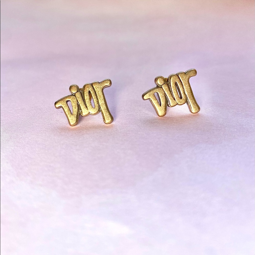 Matte Gold Studs
